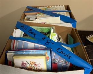 Blank Greeting and note card sets