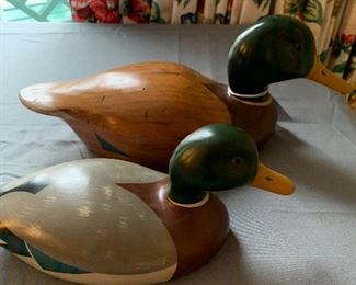Signed Duck Decoys