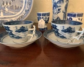 Vintage Blue Willow