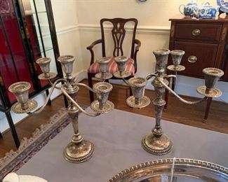 Kentshire Sterling 5 Light Candlelabra