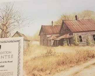 The House at the End of the Road - Mel Kester, North Carolina Artist