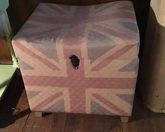 British Flag Storage Box/Seat