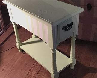 Painted Side Table