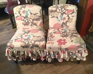 Upholstered Vaniety Chairs