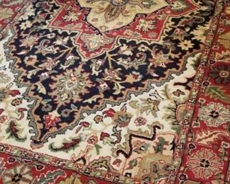Many beautiful room and area rugs throughout the house