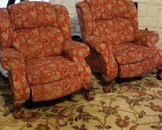 Nice custom reclining armchairs