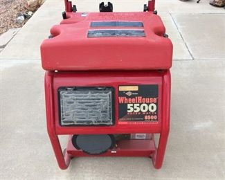 LARGE PORTABLE GENERATOR - ALMOST NEW