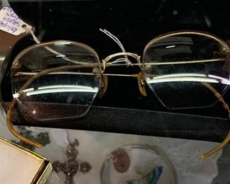 Antique gold filled glasses