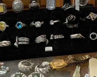 Sterling rings