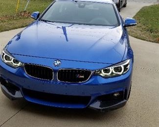 2018 BMW 430i X-Drive Gran Coupe Twin Turbo, only 12,488 miles (loaded with options)