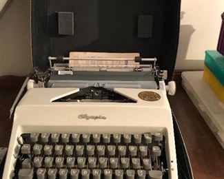 Vintage type writer