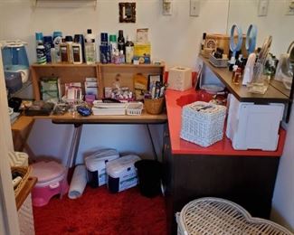 Bath and toiletries.