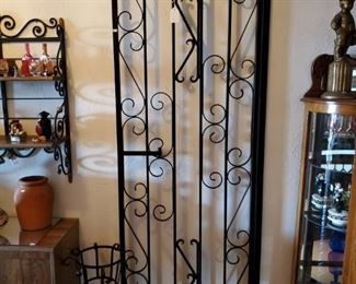 Pair of Spanish wrought iron gates.