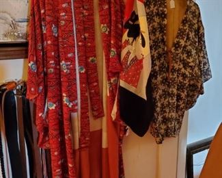Silk kimono's