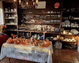 Tons of barware, glassware & more.