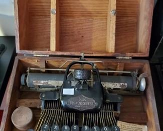 Antique Blickensderfer typewriter.