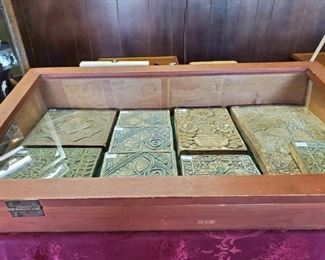 1920's Batchelder tiles.