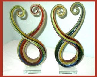 Art Glass Swirls 