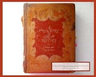 A Treasury of Great Recipes by Mary and Vincent Price; First Printing dated 1965 
