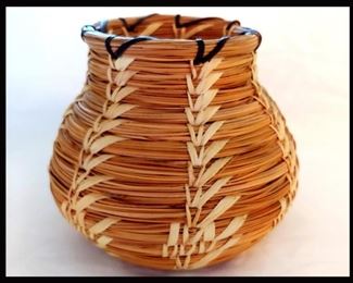 Beautifully Woven Papago Basket