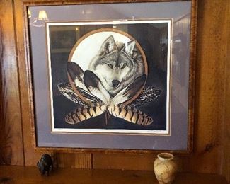 Wolf art 