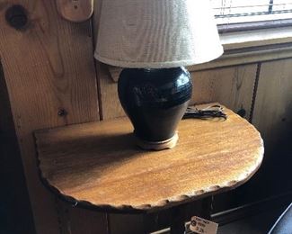 Side table and lamps 