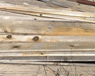 Old fence boards 