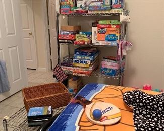 Toys, games, playthings and books