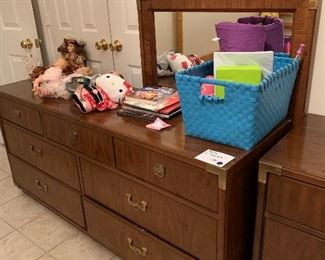 Twin 6 drawer dressers