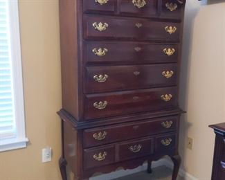 Seven Drawer Highboy Chest of Drawers