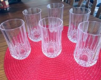 Crystal glassware