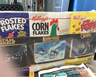 Star Wars Collectible Cereal boxes