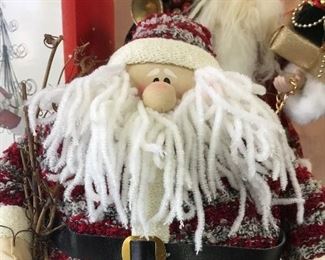 Santa figurines