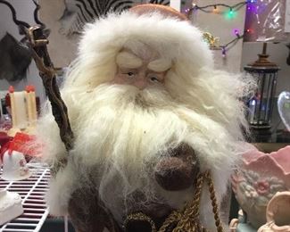 Santa figurines
