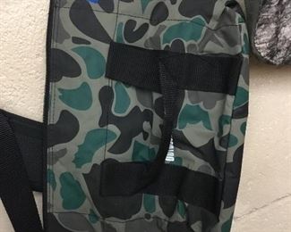 Camouflage hunting gear and bags