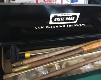 Gun cleaning equipment
