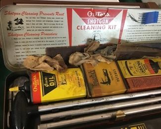 Shotgun cleaning equipment
