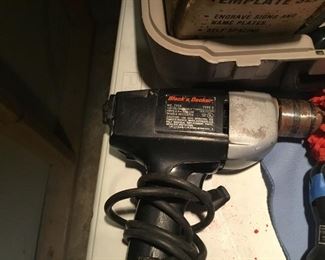 Black & Decker drill