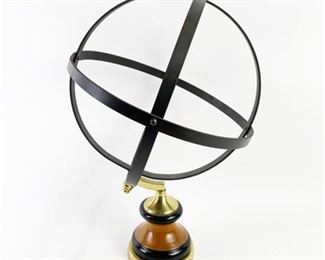 Lot 230
Decorative Sphere Statue in Wood Base