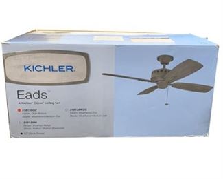 Lot 656
Kichler Eads Four Blade Ceiling Fan