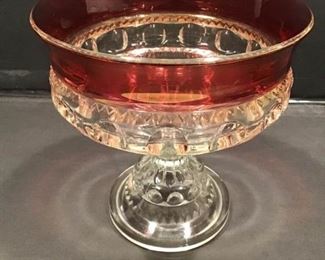 Vintage Glass Candy Dish https://ctbids.com/#!/description/share/293658