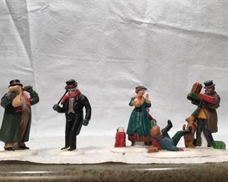 Heritage Village Collection ''Don't Drop the Presents'' & ''Town Crier and Chimney Sweep'' https://ctbids.com/#!/description/share/297663