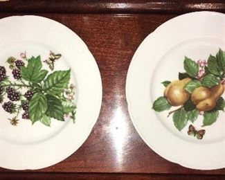 Rochard Limoges, France fruit plates