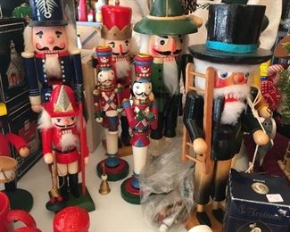 Nutcracker (army of various shapes and sizes!!)