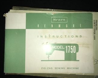 Kenmore instruction manual
