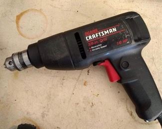 Craftsman reversible drill (3/8")