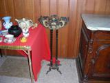 Cast Iron Fish Bowl Stand; Sorry no fish bowl in the house.