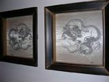 Pair of very high quality Chinese Embroidered pictures