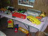 Some older toys; most need work