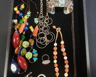 Costume Jewelry by the tray lot